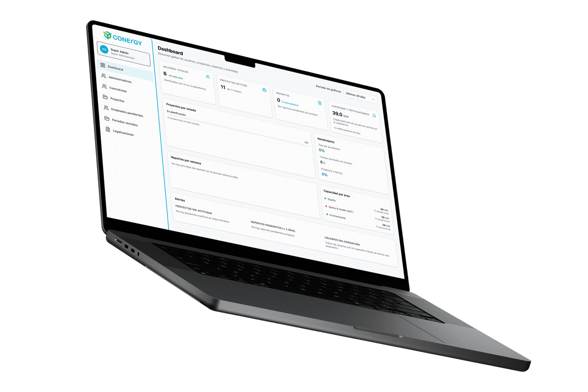 Sistema Administrativo Conergy SAS