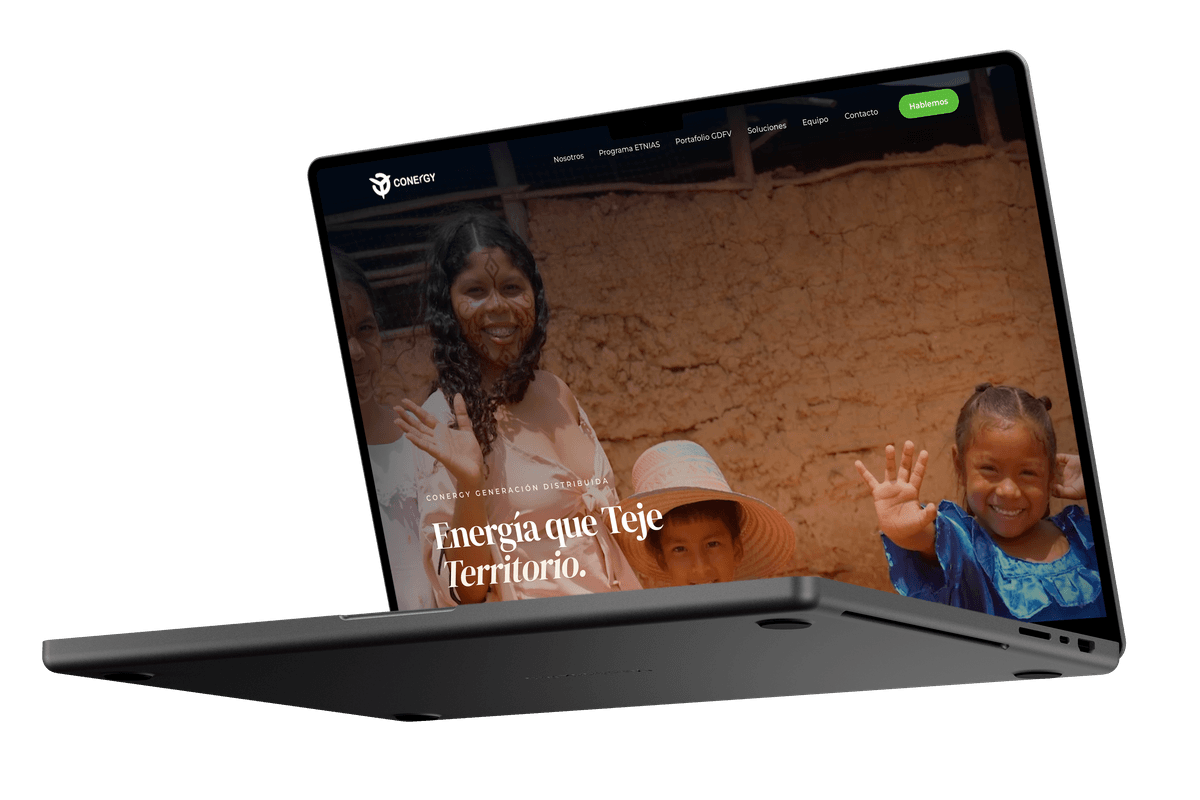 Sitio Web y Landing Page Conergy SAS