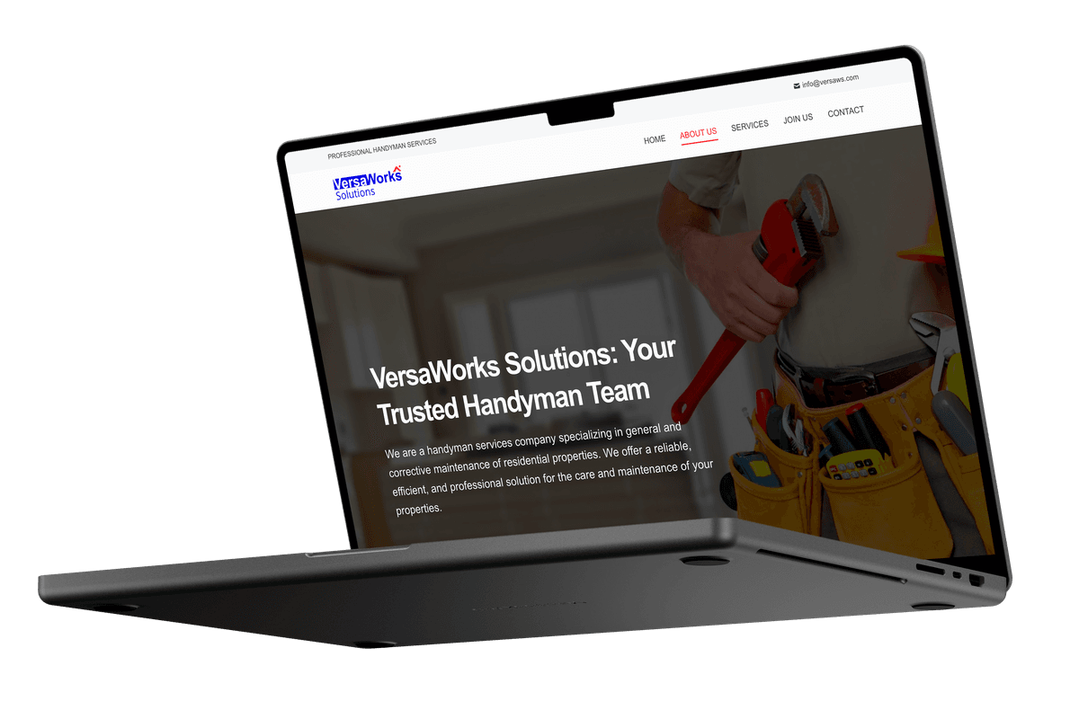 Landing Page VersaWorks Solutions LLC